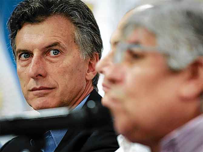 Moyano no quiere ir al banco