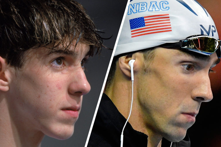 Michael Phelps vs Michael Phelps