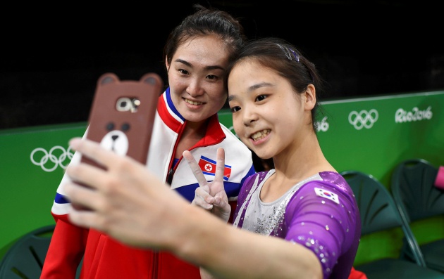 La selfie que unificó Corea
